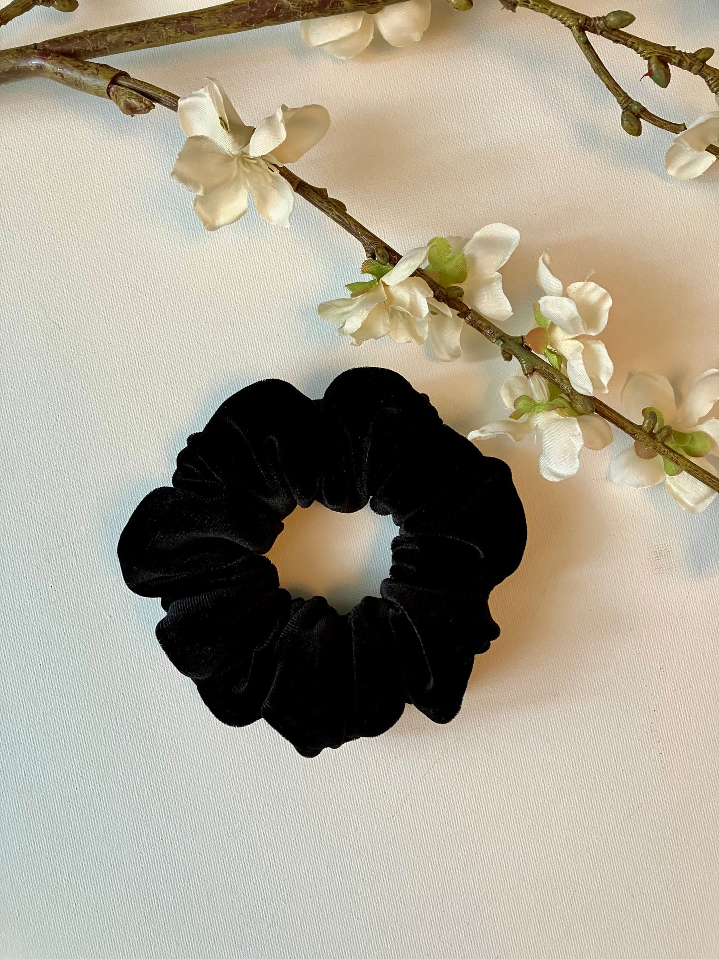 Black Velvet Scrunchie