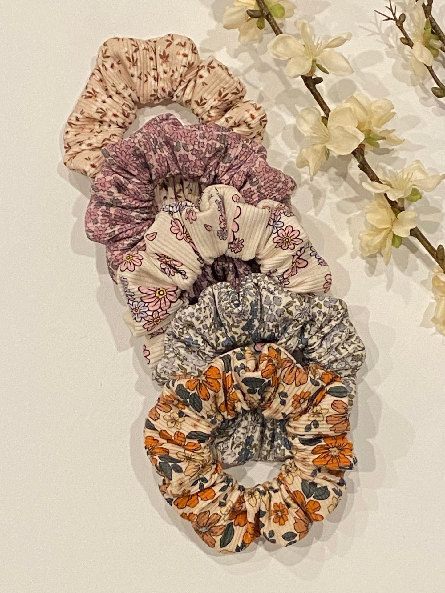 Autumn Floral Ribbed