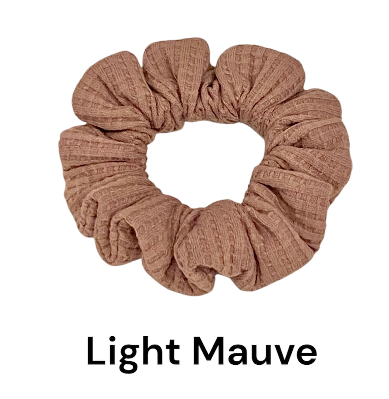The Cotton Waffle Scrunchie
