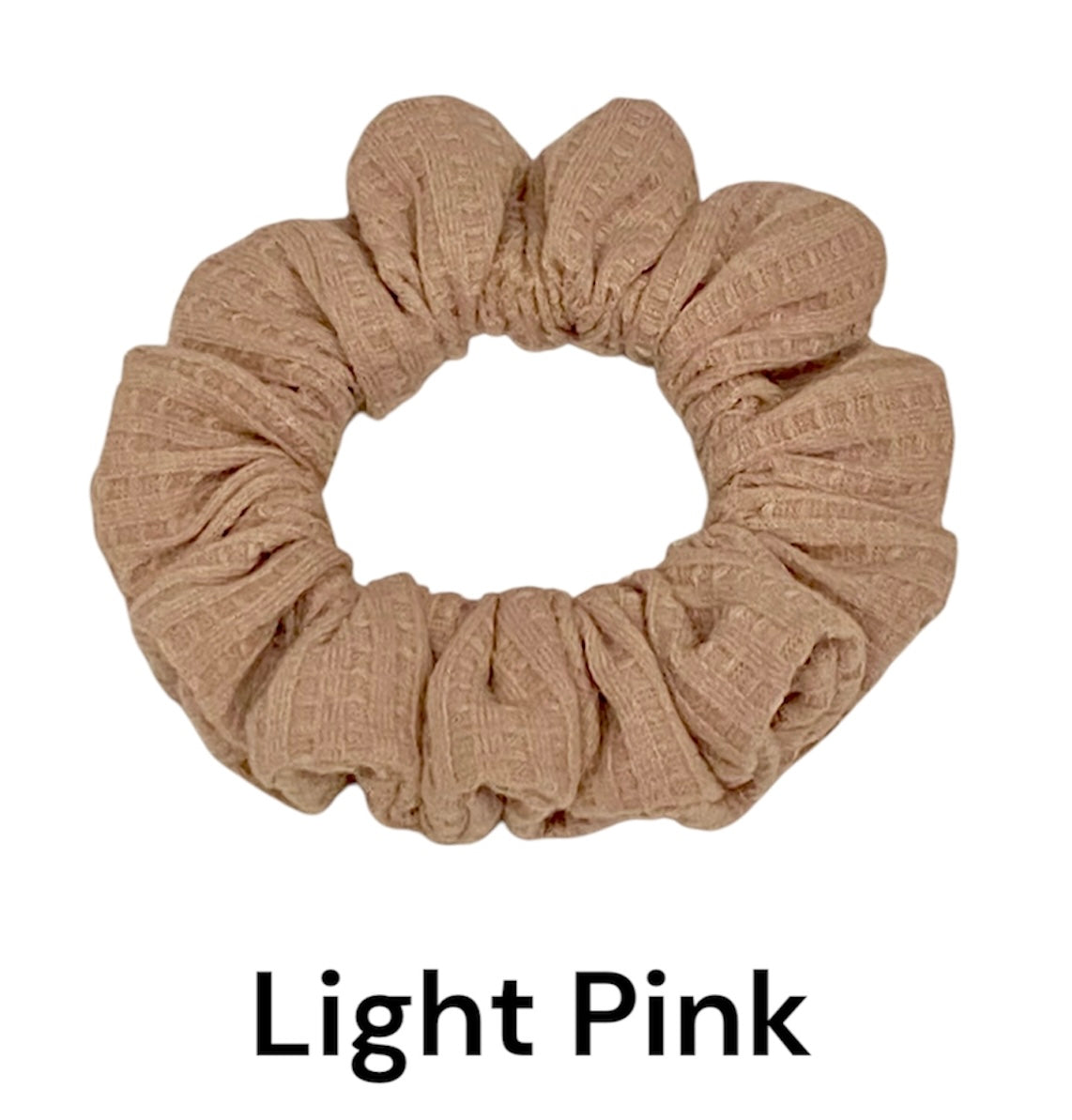 The Cotton Waffle Scrunchie