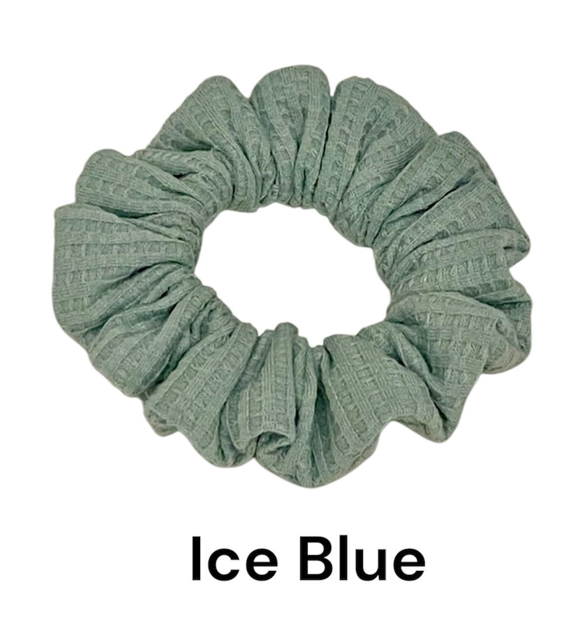 The Cotton Waffle Scrunchie