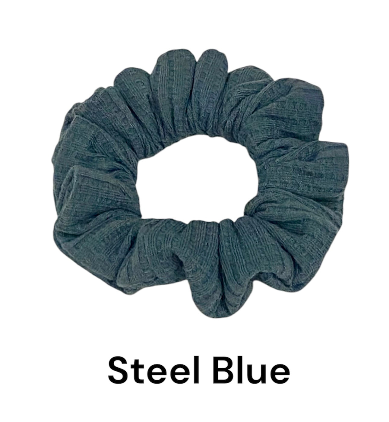 The Cotton Waffle Scrunchie