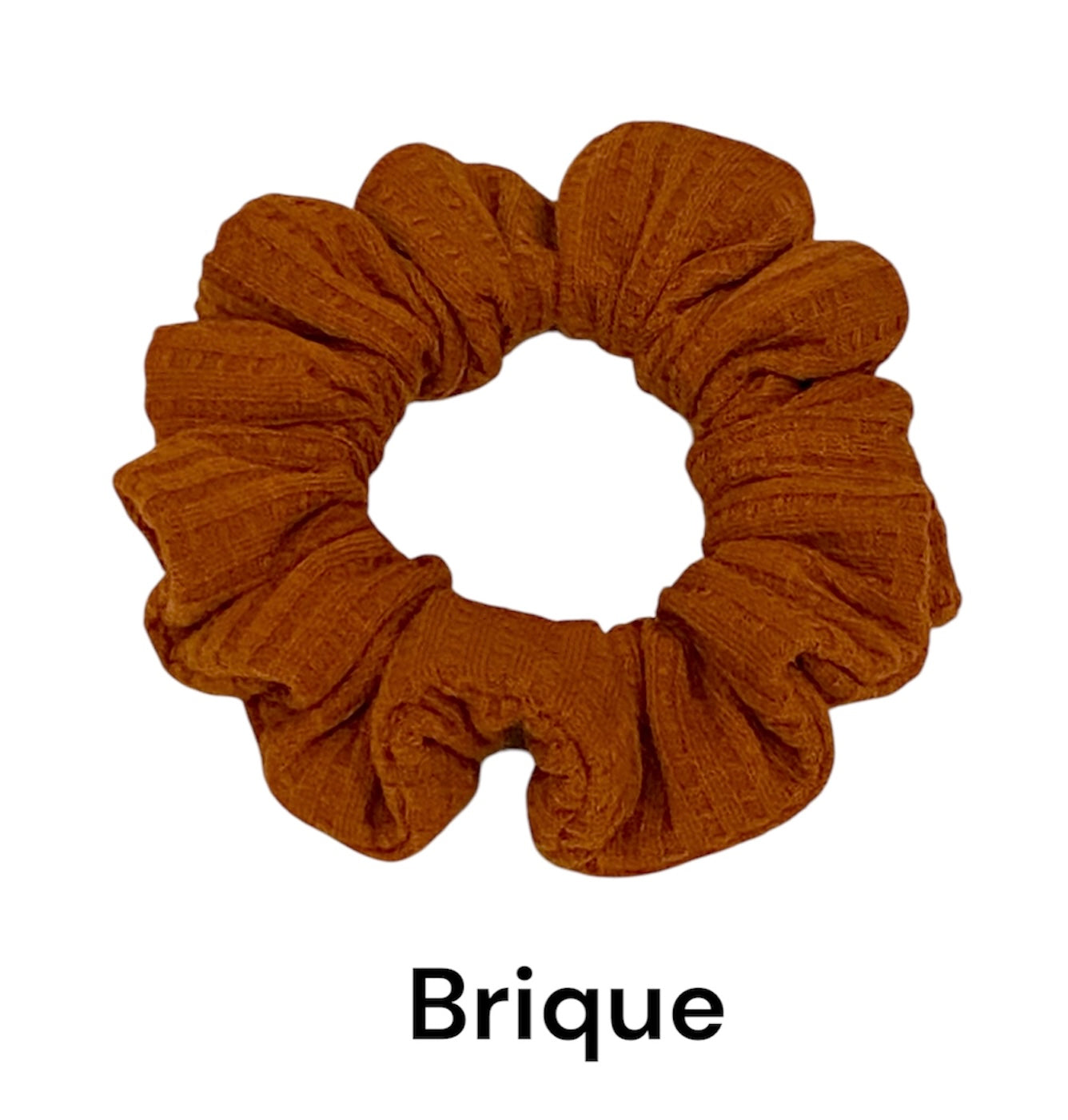 The Cotton Waffle Scrunchie