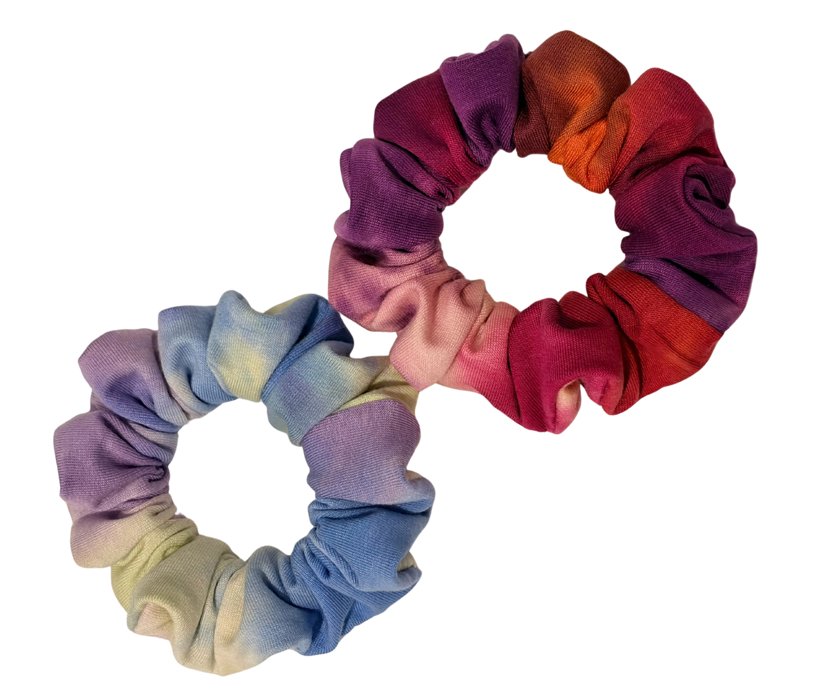 Bamboo Tie-dye Scrunchies