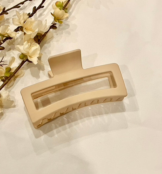 Matte Soft Pink XL Claw Clip