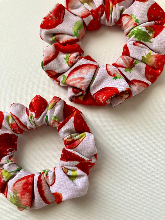The Strawberry Scrunchie