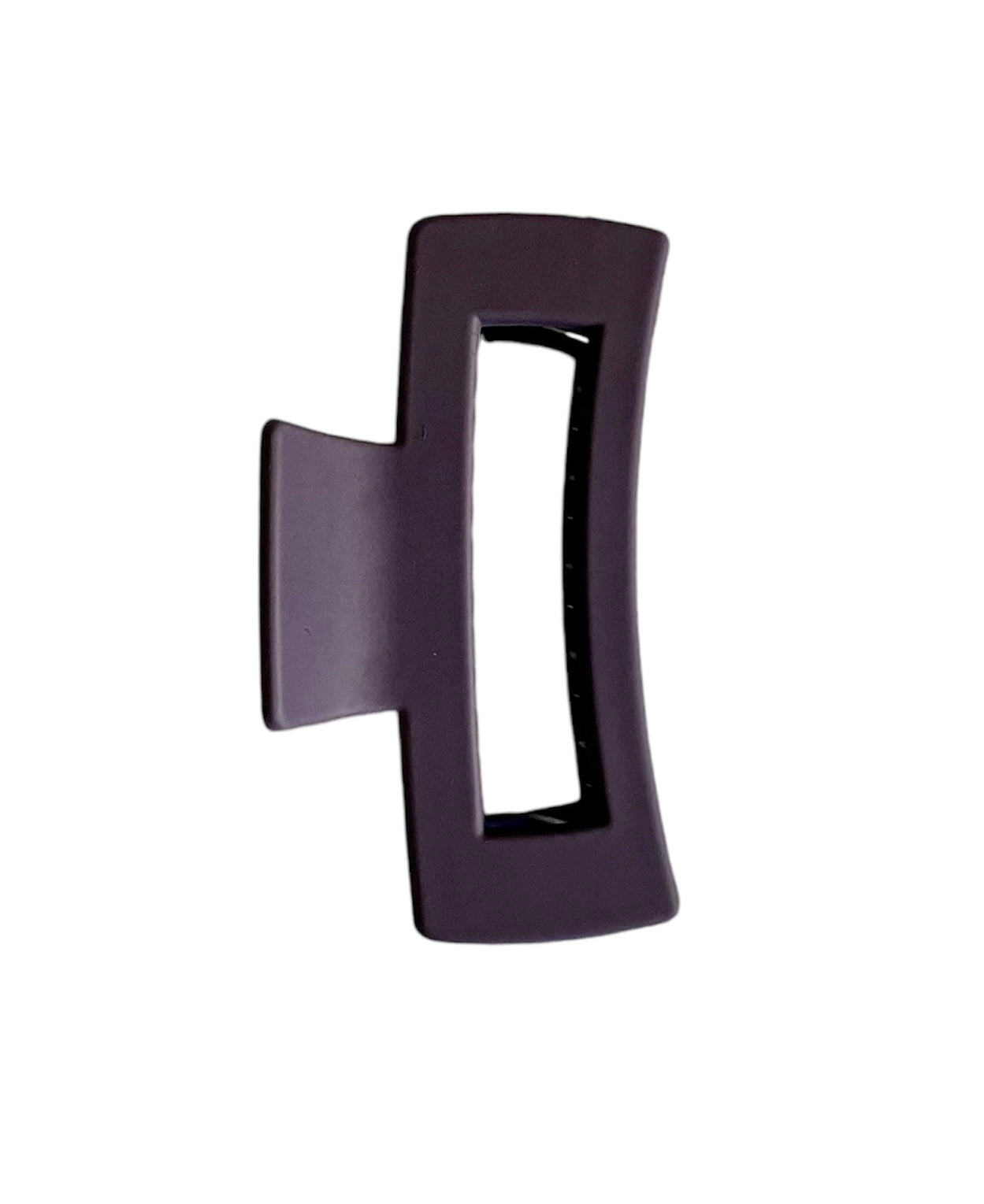 Matte Deep Purple Medium Claw Clip