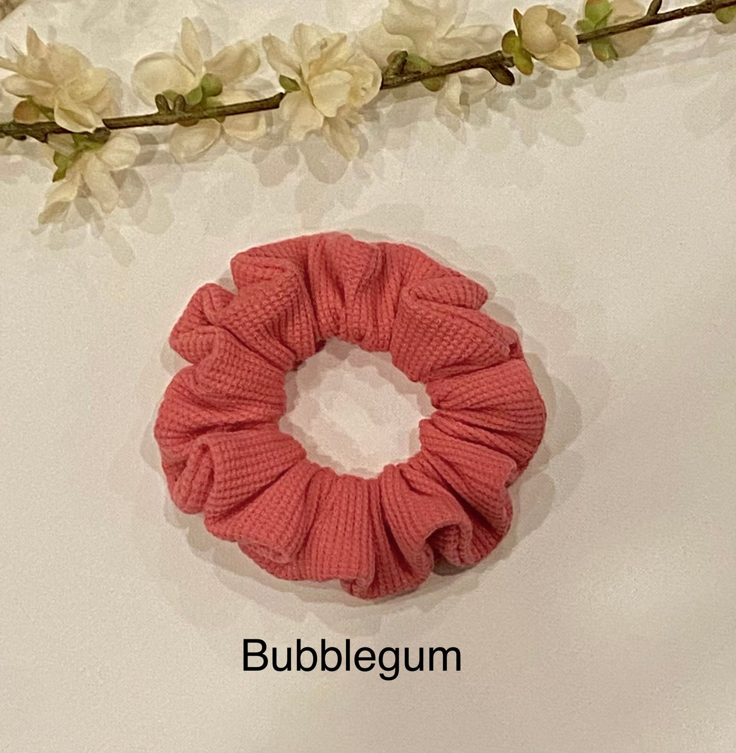 Organic Waffle Scrunchies