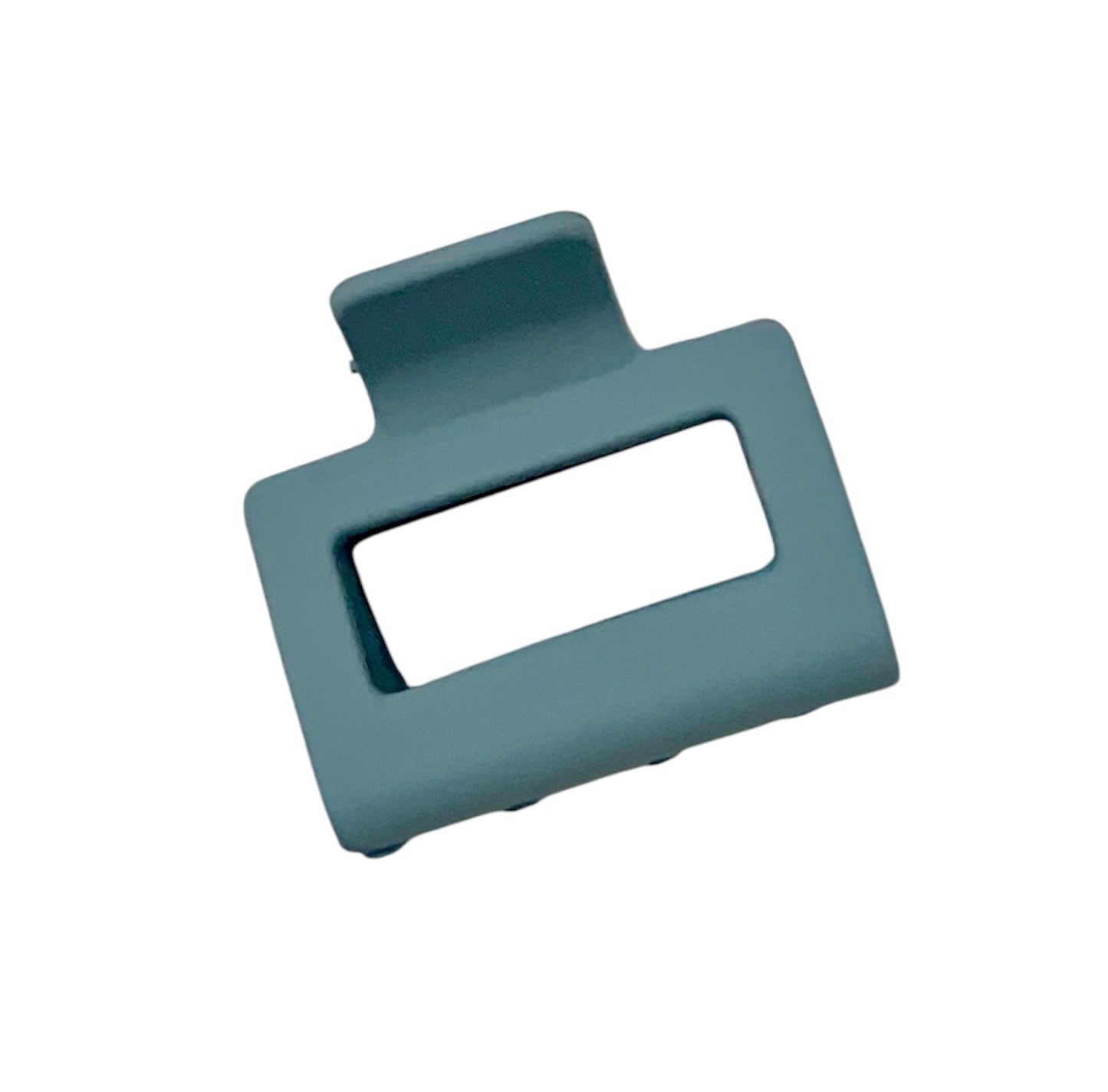 Matte Steel Blue Small Claw Clip