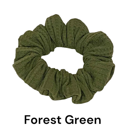 The Cotton Waffle Scrunchie