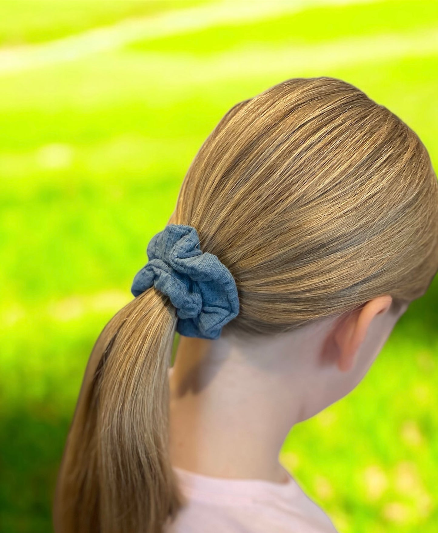The Cotton Waffle Scrunchie