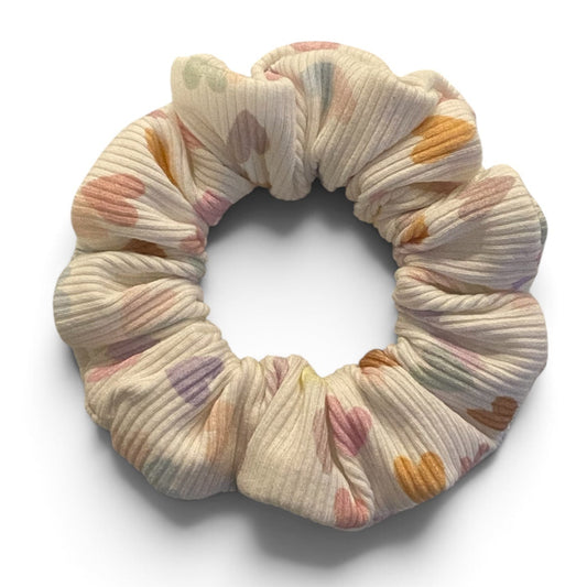 Pastel Hearts Ribbed
