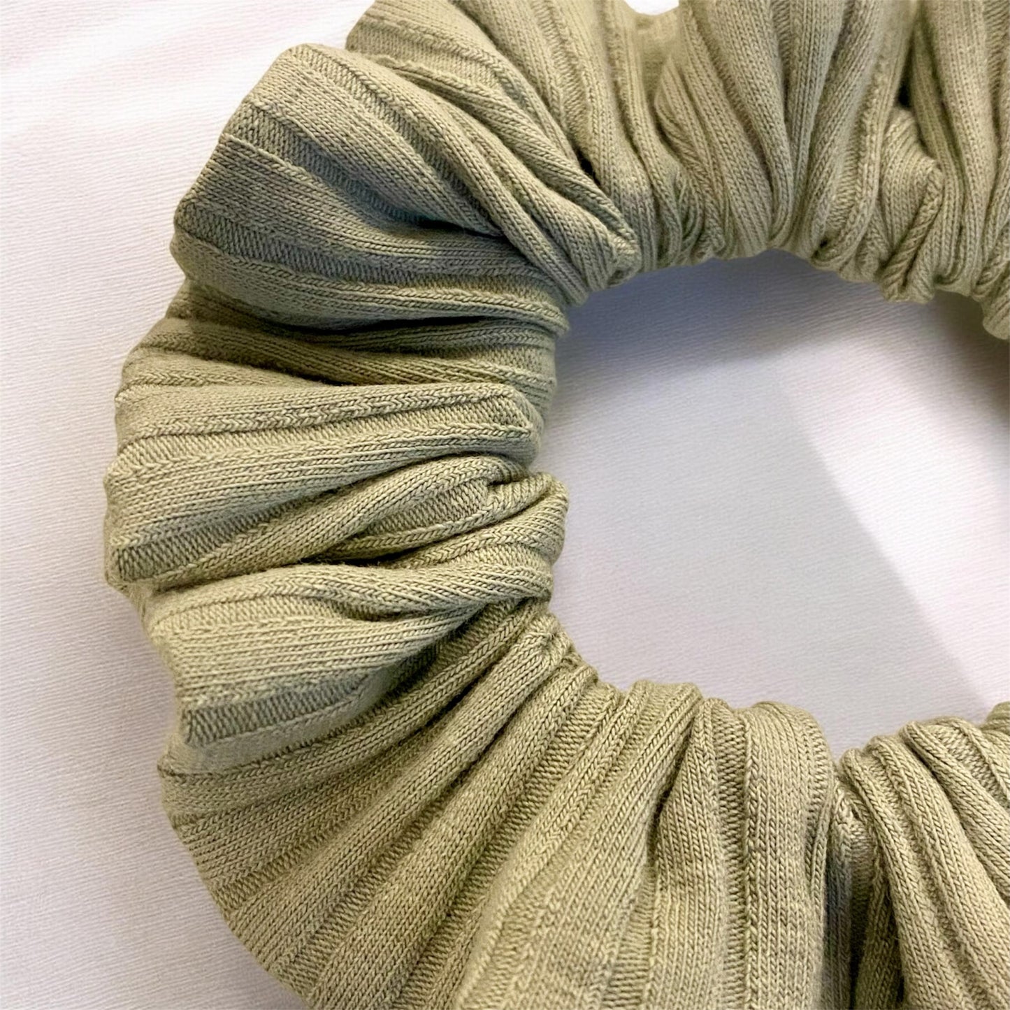 Dusty Green Ribbed