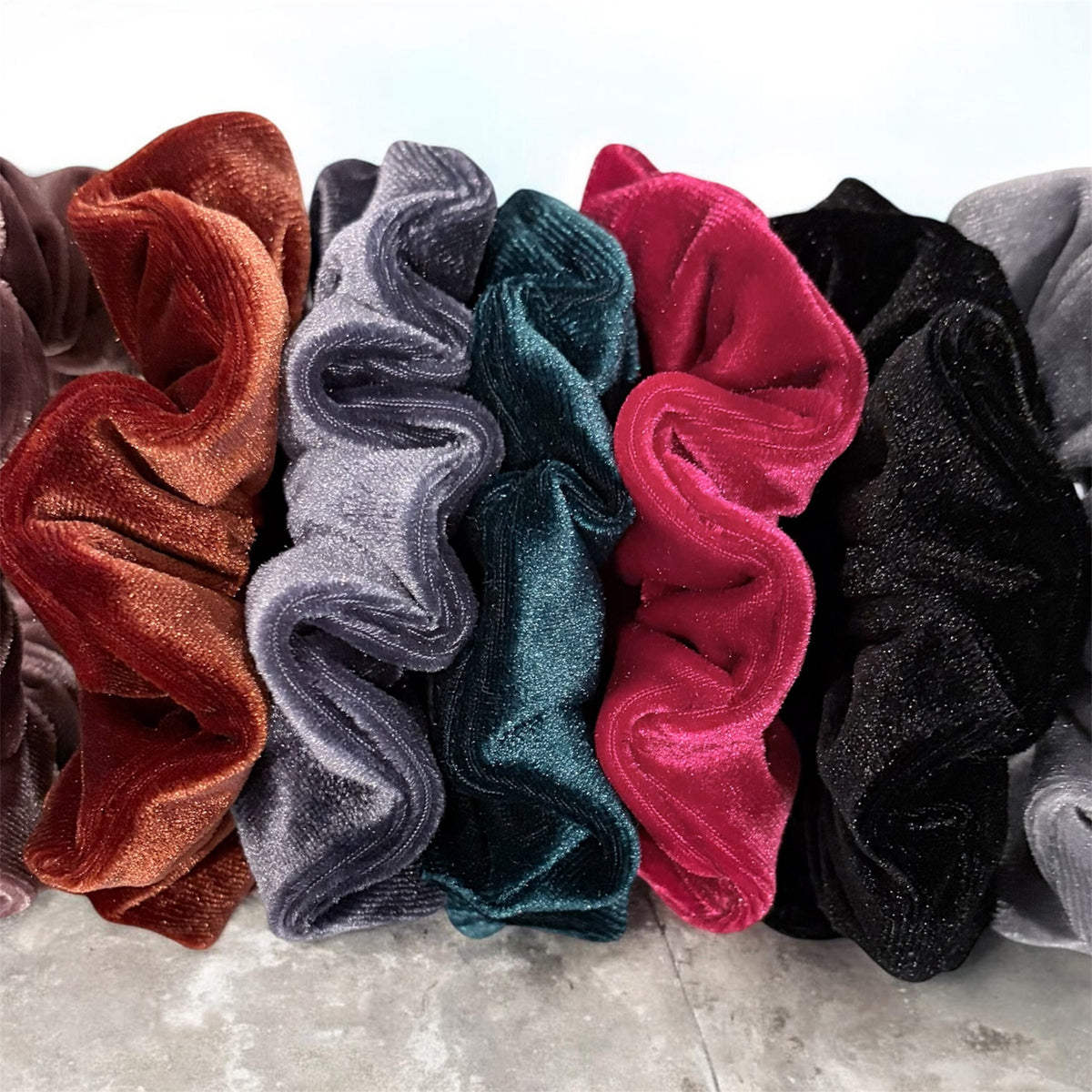 Velvet Scrunchies